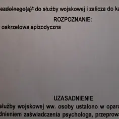 Astma oskrzelowa epizodyczna jako przyczyna niezdolności do służby wojskowej.