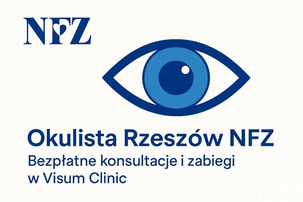 Okulista Rzeszów NFZ. Bezpłatne konsultacje i zabiegi w Visum Clinic. Dowiedz się, ile się czeka na wizytę u okulisty NFZ.