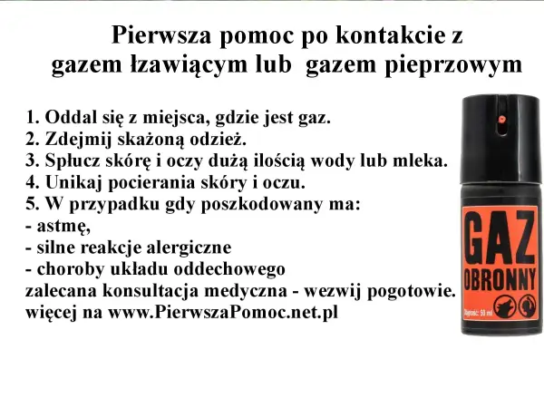 Gaz pieprzowy a wzrok - Czy jest bezpieczny? Fakty i pierwsza pomoc