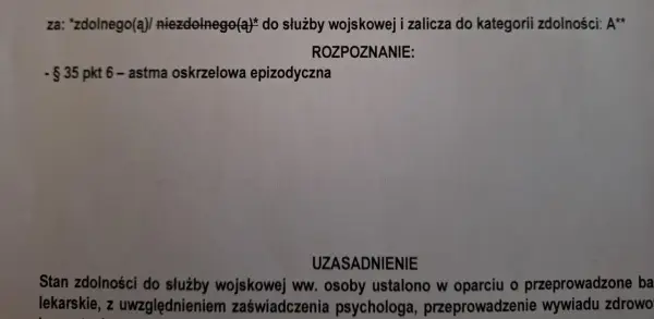Jaka wada wzroku do wojska - Wymagania i kategorie