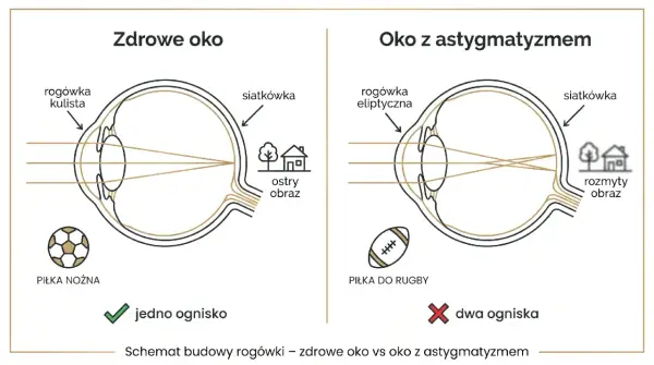 Widzisz niewyraźnie? Cylindry w okularach - astygmatyzm bez tajemnic