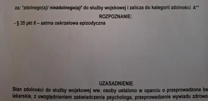 Jaka wada wzroku do wojska - Wymagania i kategorie